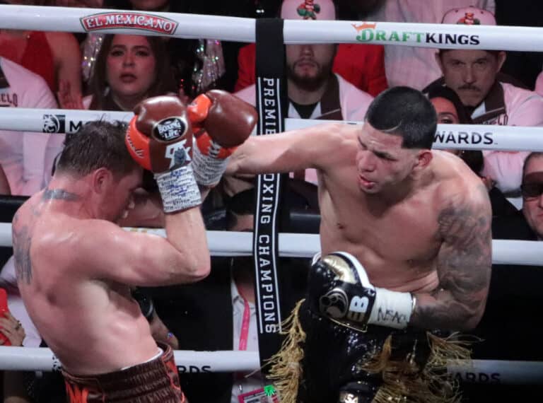 Edgar Berlanga Weighed 193lbs For Canelo Fight Last Saturday Boxing