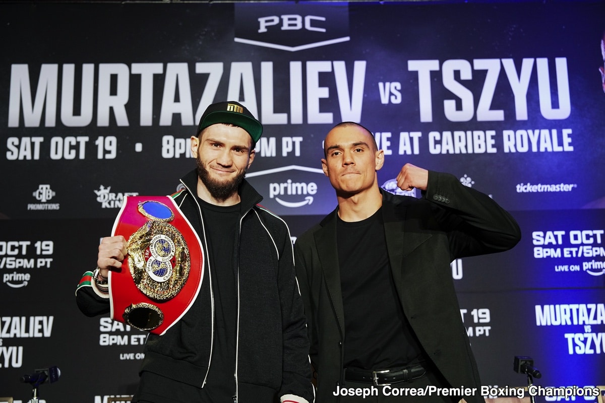 Tonight's Live Results Tszyu Vs. Murtazaliev From Orlando Boxing News 24