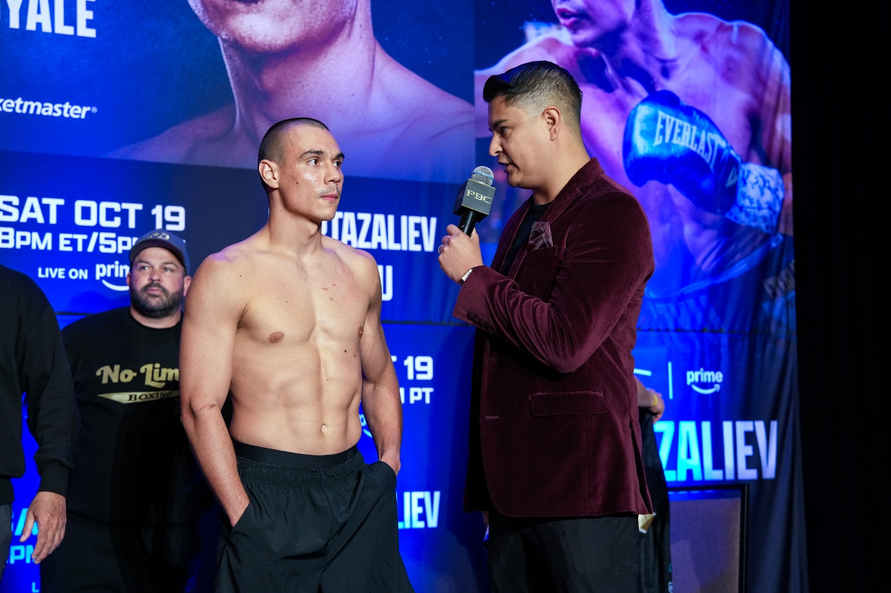 Image: Tim Tszyu Says Bakhram Murtazaliev "Not Used to The Spotlight"