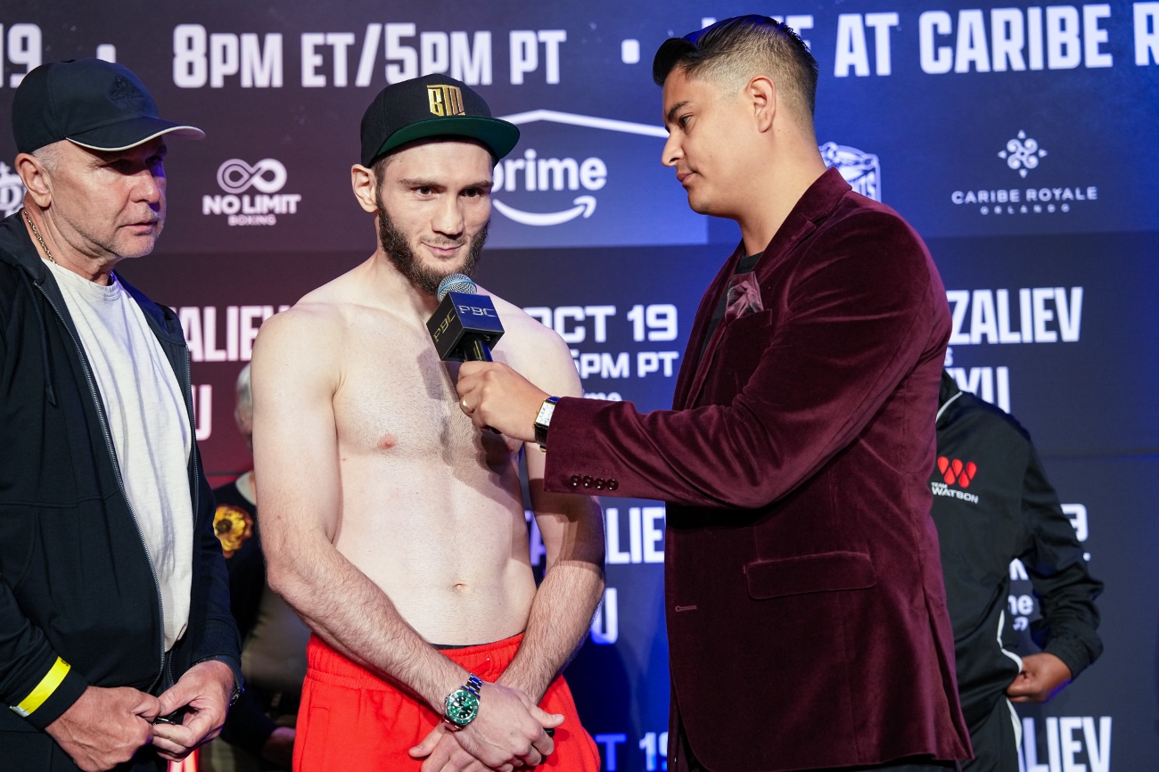 Image: Murtazaliev Looking For Statement Win Against Tszyu