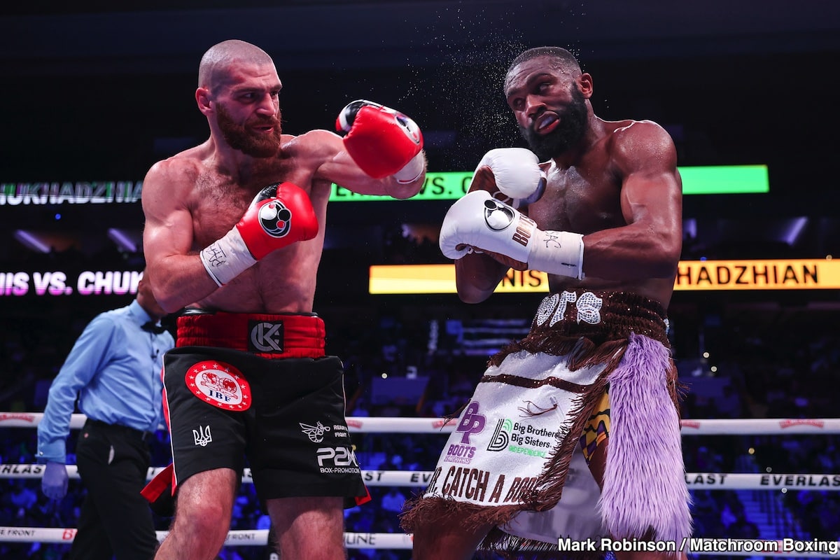 Image: De La Hoya Questions Hearn's Commitment to Ennis vs. Ortiz Jr. Fight