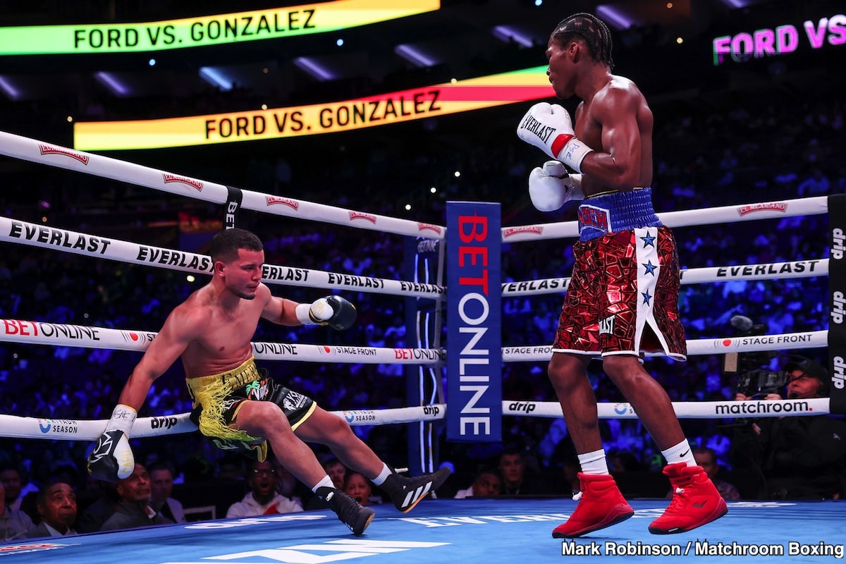 Image: Boxing Results: Raymond Ford Defeats Orlando Gonzalez in Debut at 130