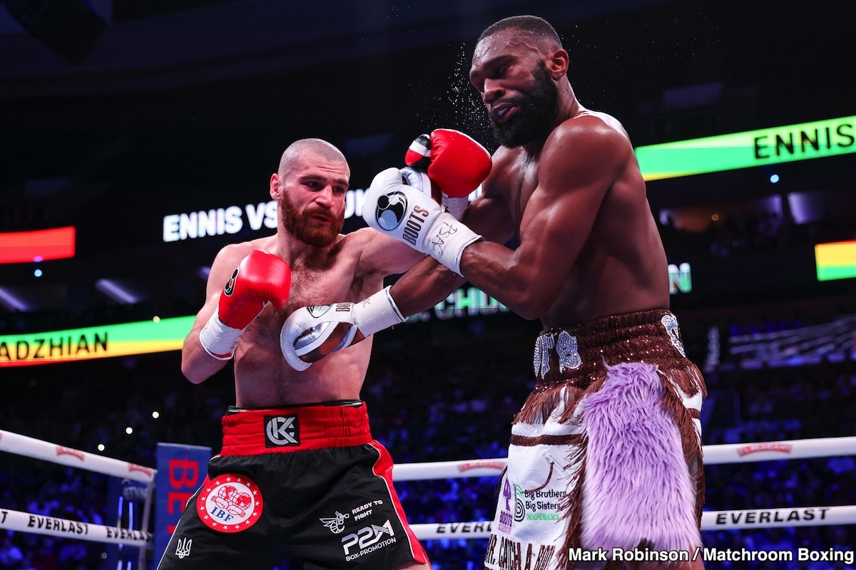 Image: Should Jaron Ennis Challenge Bakhram Murtazaliev for IBF 154-lb Belt?