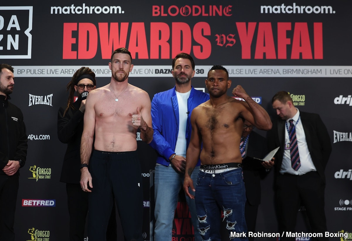 Image: Callum Smith 179.8 vs Carlos Galvan 175.6: Weigh-in Results