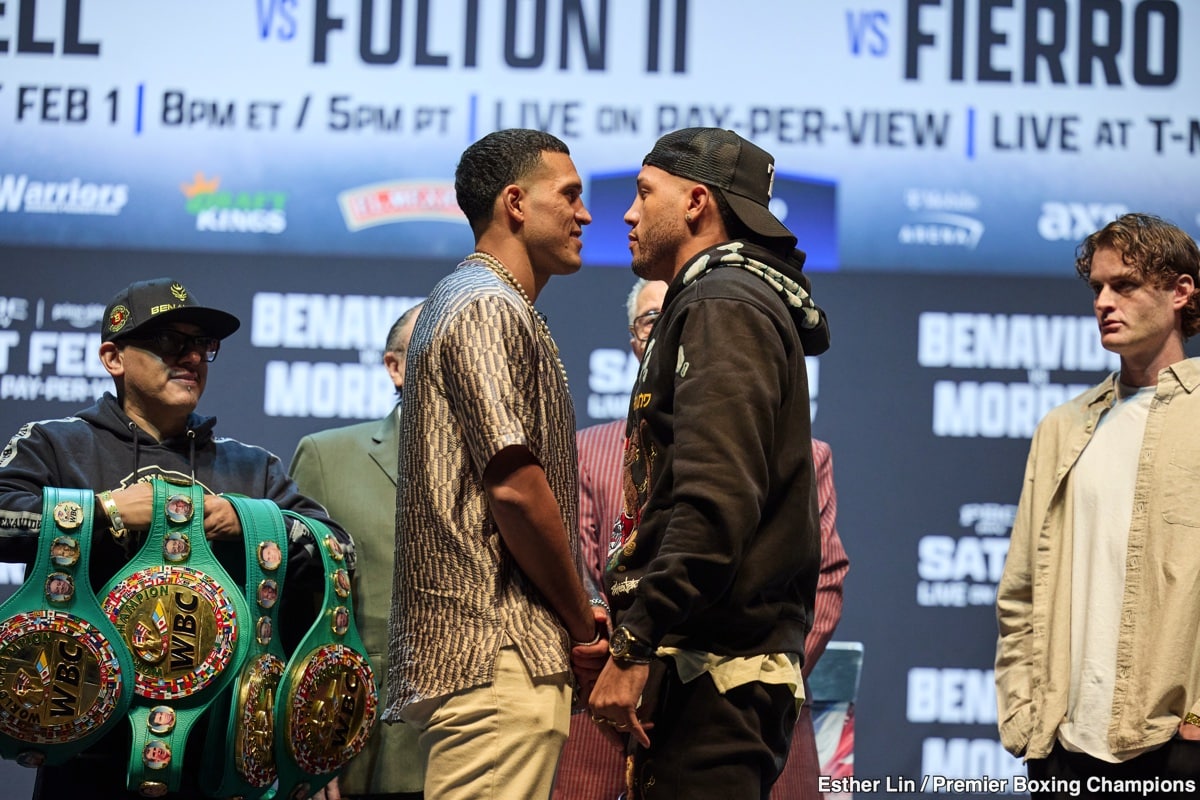 Image: Is Benavidez Overlooking Morrell? Already Planning Cruiserweight Move