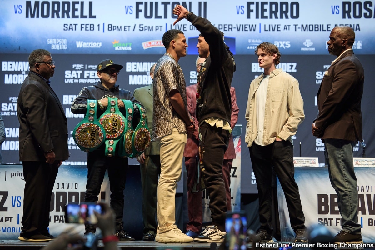 Image: Morrell: Benavidez Has NO Power at 175!