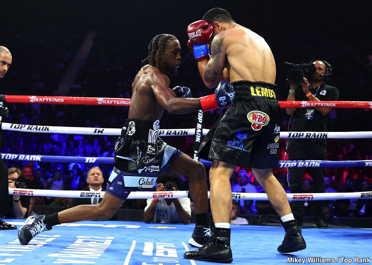 Image: Tonight's Live Results: Keyshawn vs. Lemos - From Norfolk