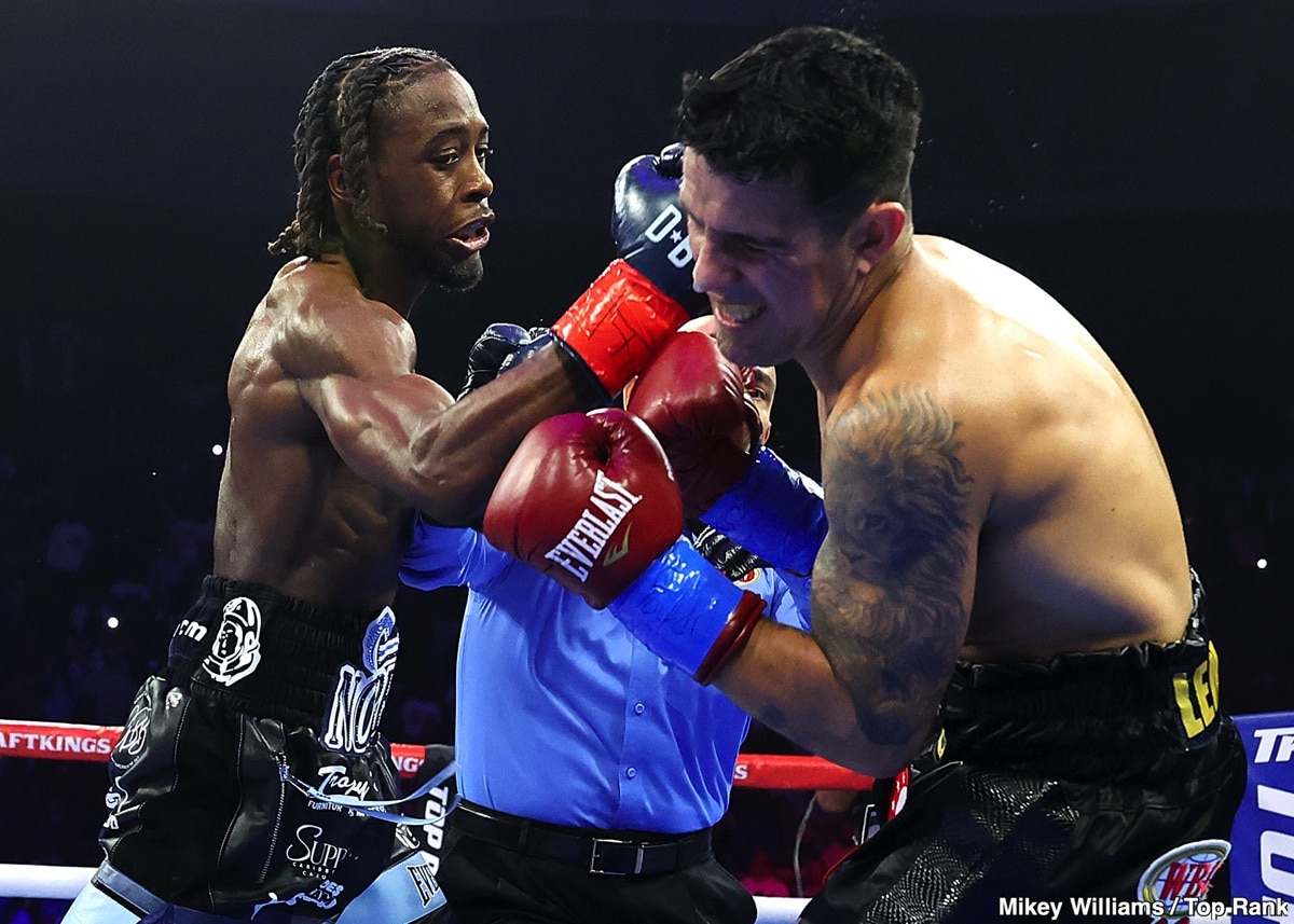Image: Tonight's Live Results: Keyshawn vs. Lemos - From Norfolk