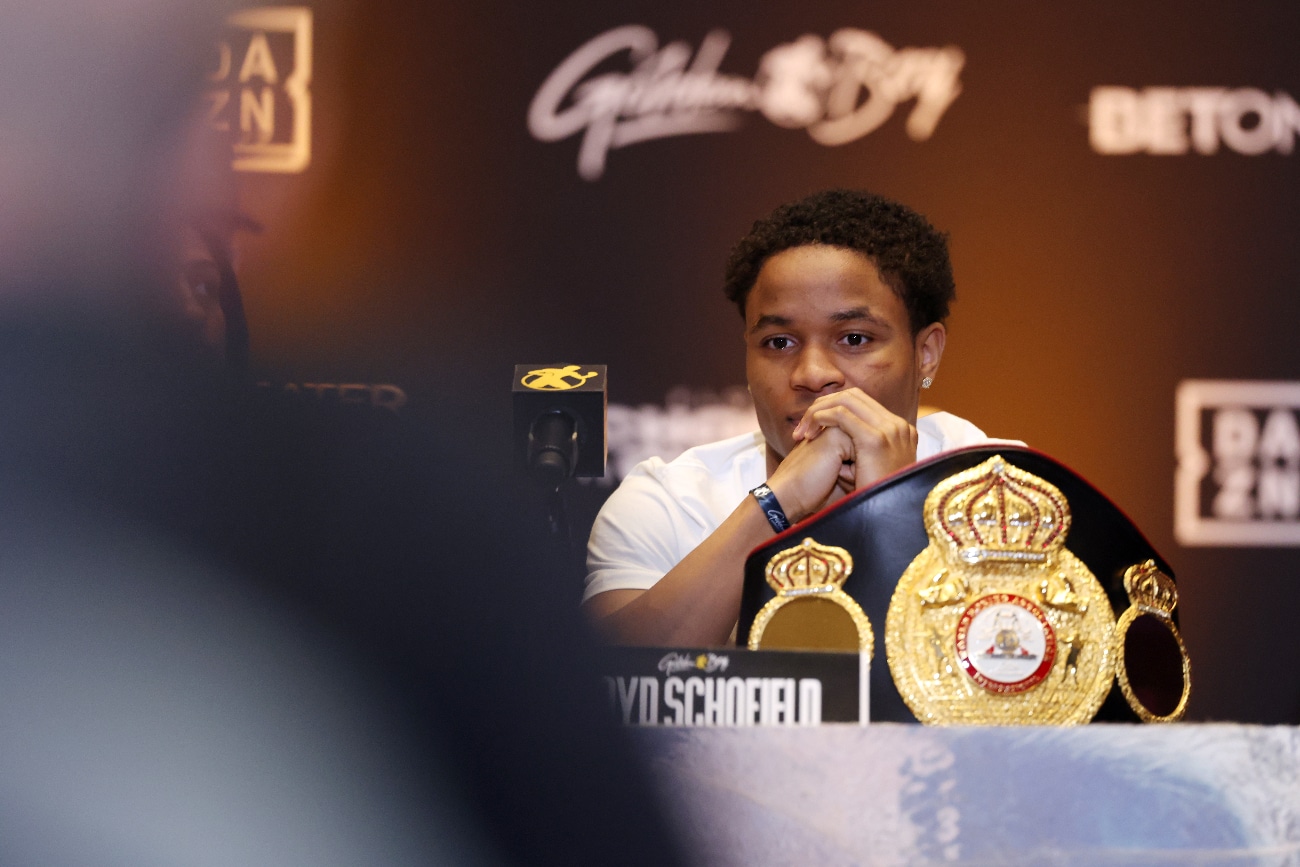 Image: Schofield: Shakur Stevenson & Haney Aren't "Who They Say They Are"