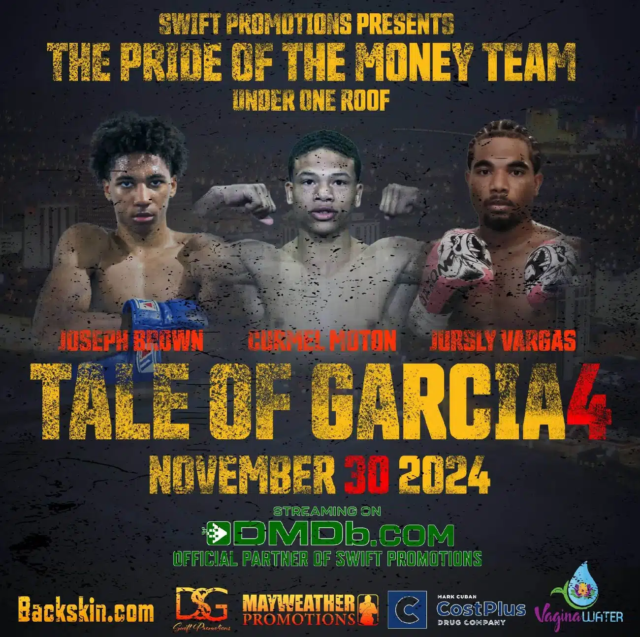 Image: Tale Of Garcia 4 Features Three Elite Rookies From Mayweather Promotions 