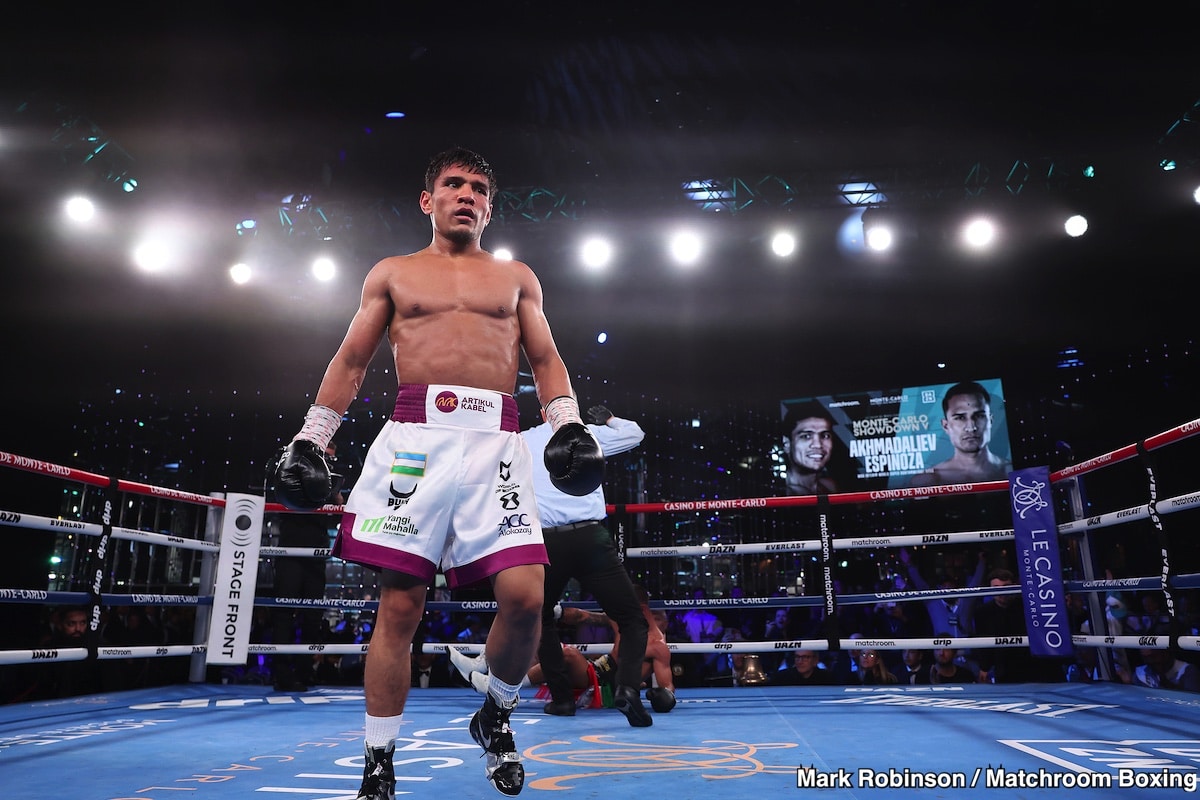 Image: Hearn: Inoue's Team "Avoiding" Akhmadaliev, Uzbek Power Will Be Too Much