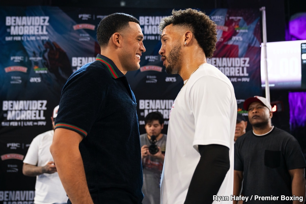 Image: Benavidez Vs. Morrell on Feb. 1: Start Time And Streaming Details