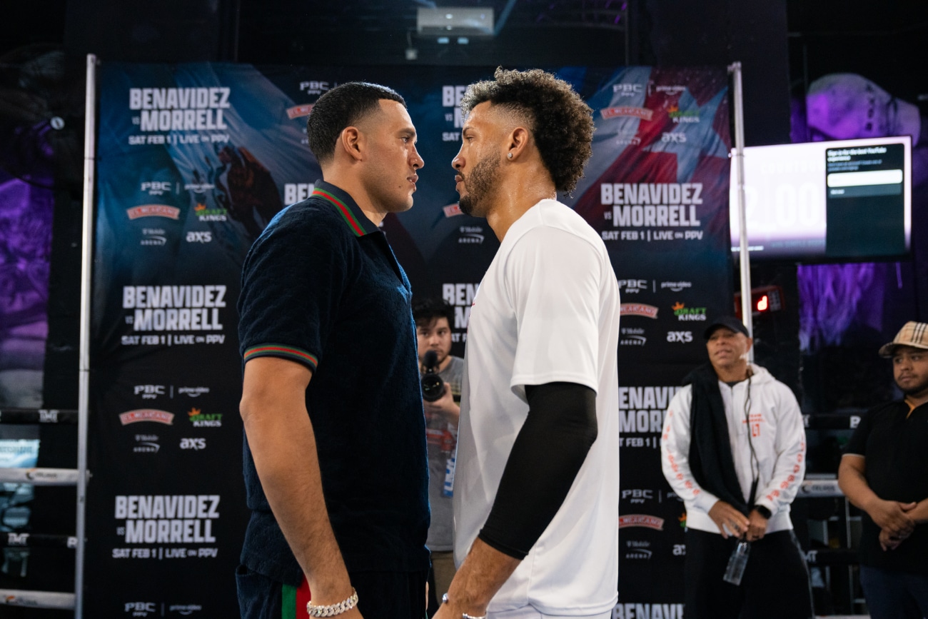 Image: Morrell Promises to "Make it Look Easy" Against Benavidez