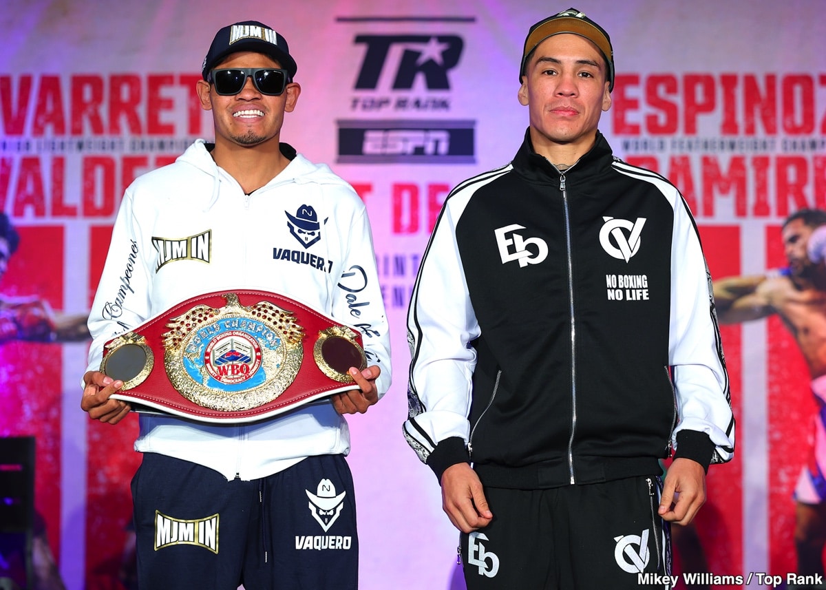 Image: Navarrete vs. Valdez 2 & Espinoza vs. Ramirez 2: Holiday Do-Overs In The Desert