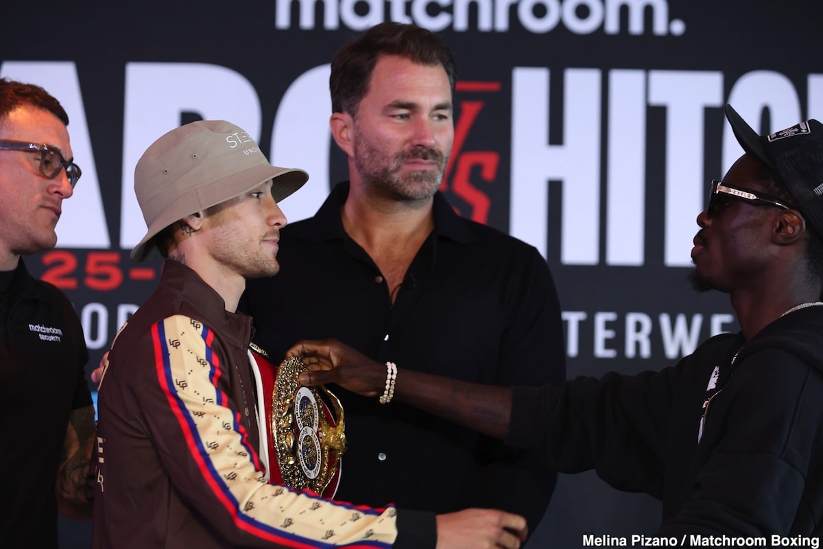 Image: Paro vs Hitchins: IBF Title Clash Explodes at Press Conference