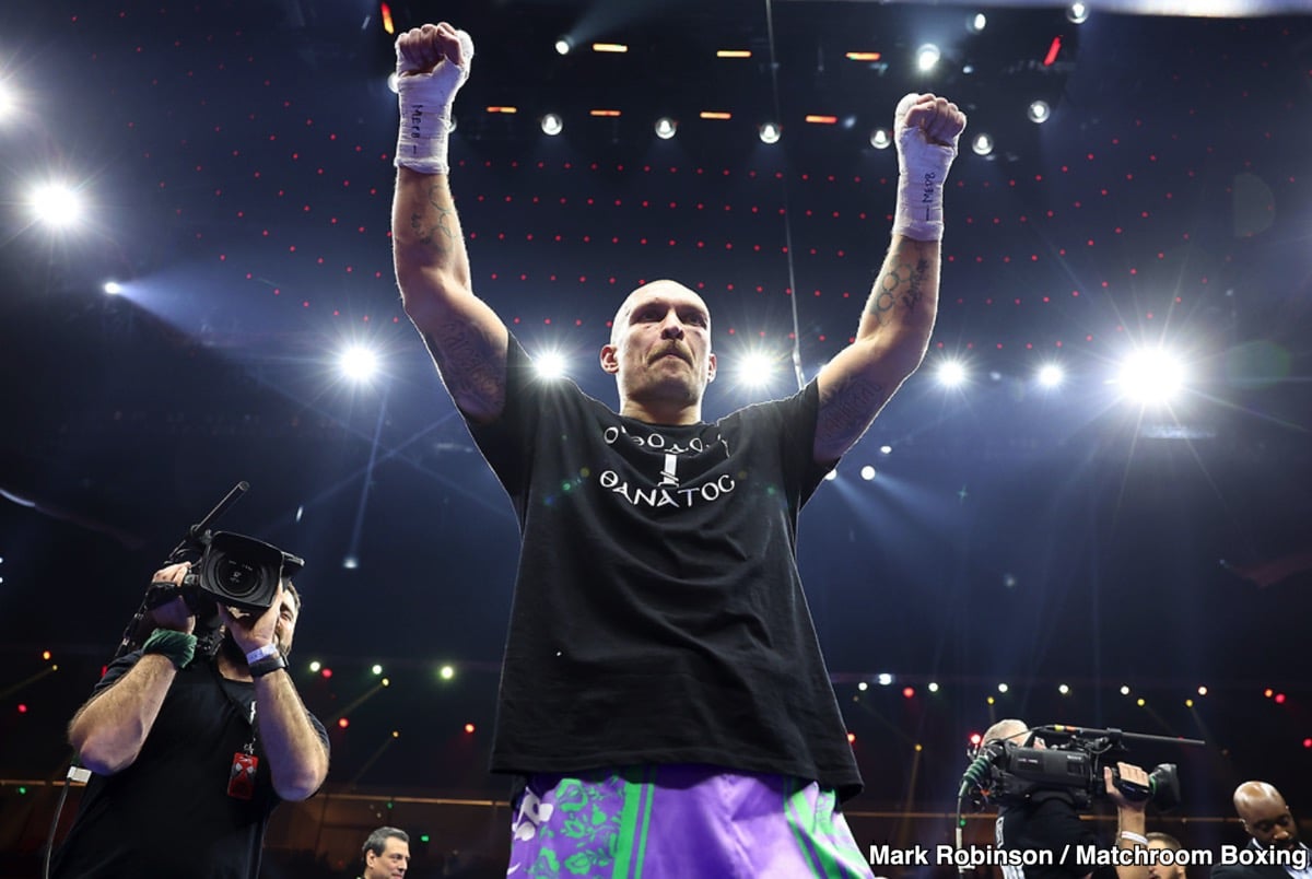 Image: Parker's Mandatory Wait: WBO's Consideration of Usyk-Dubois Undisputed Rematch