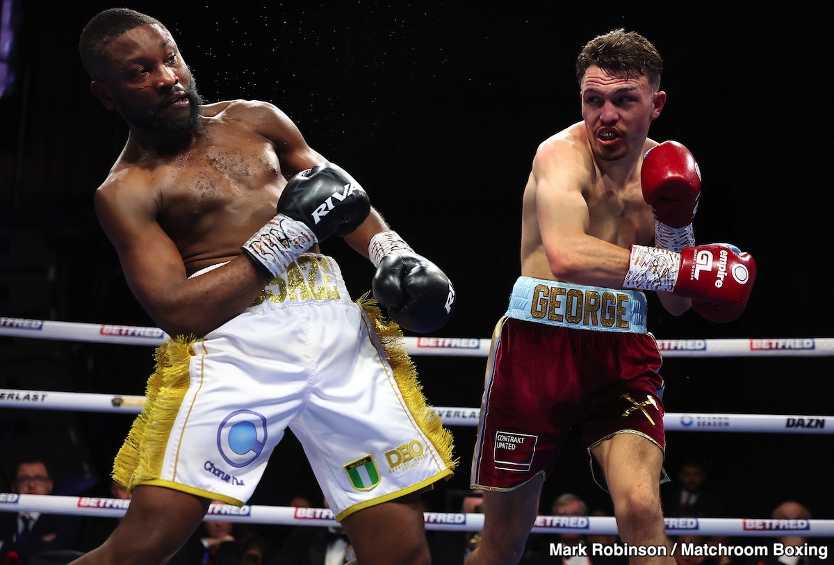 Image: Boxing Results: George Liddard Defeats Derrick Osaze