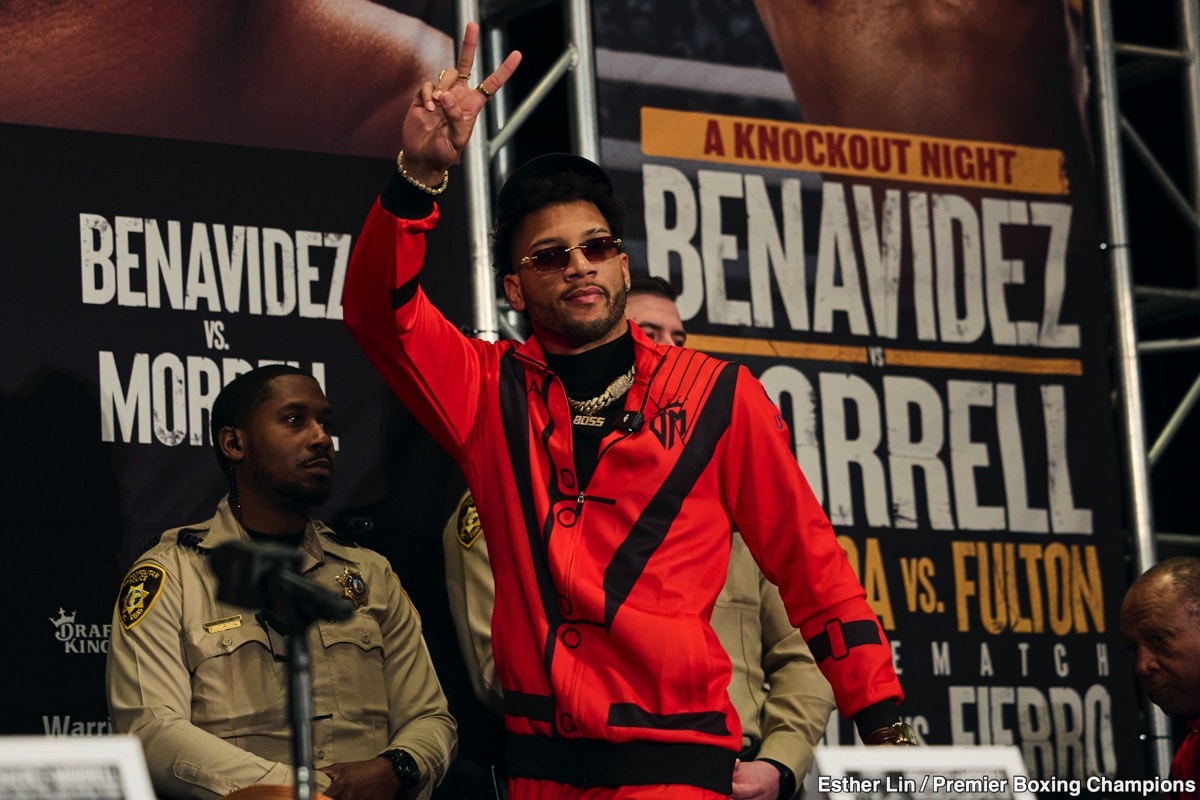 Image: Decubas: Benavidez Showed Fear, Will Be KO'd