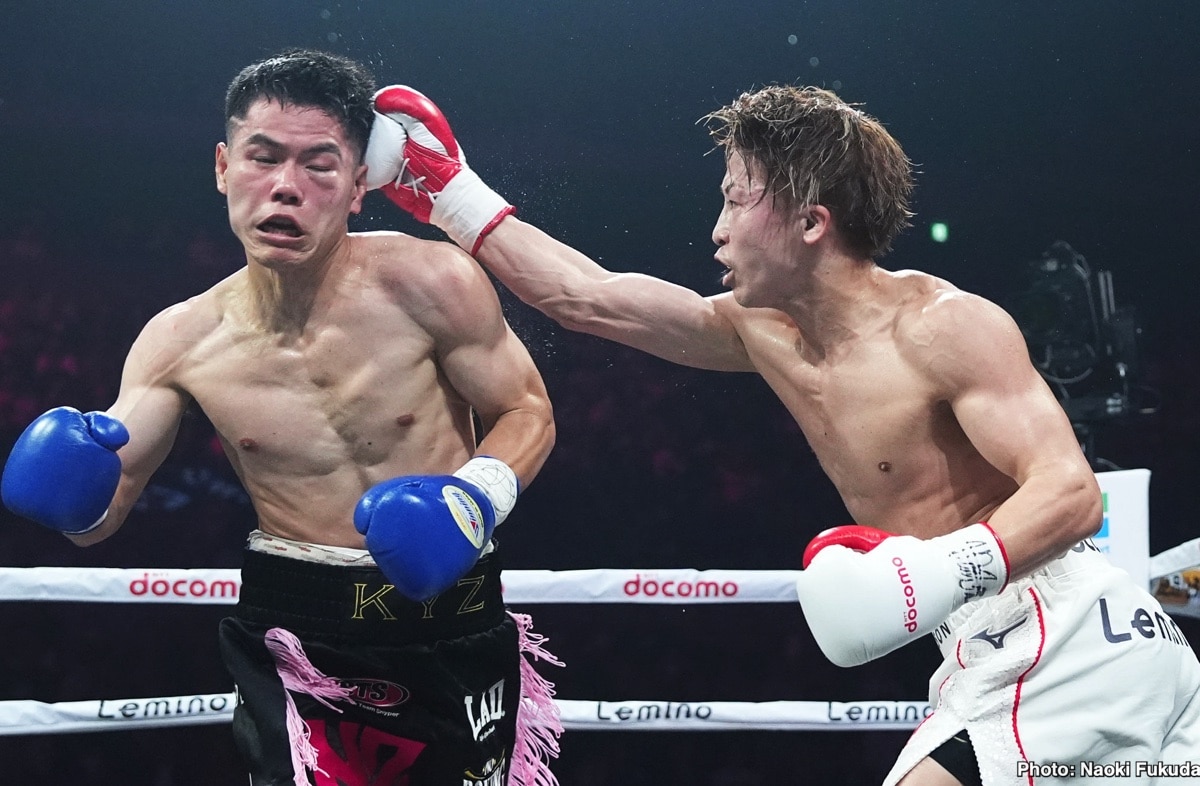 Image: Tonight’s Live Boxing Results: Inoue Brutally KOs Kim in Round 4