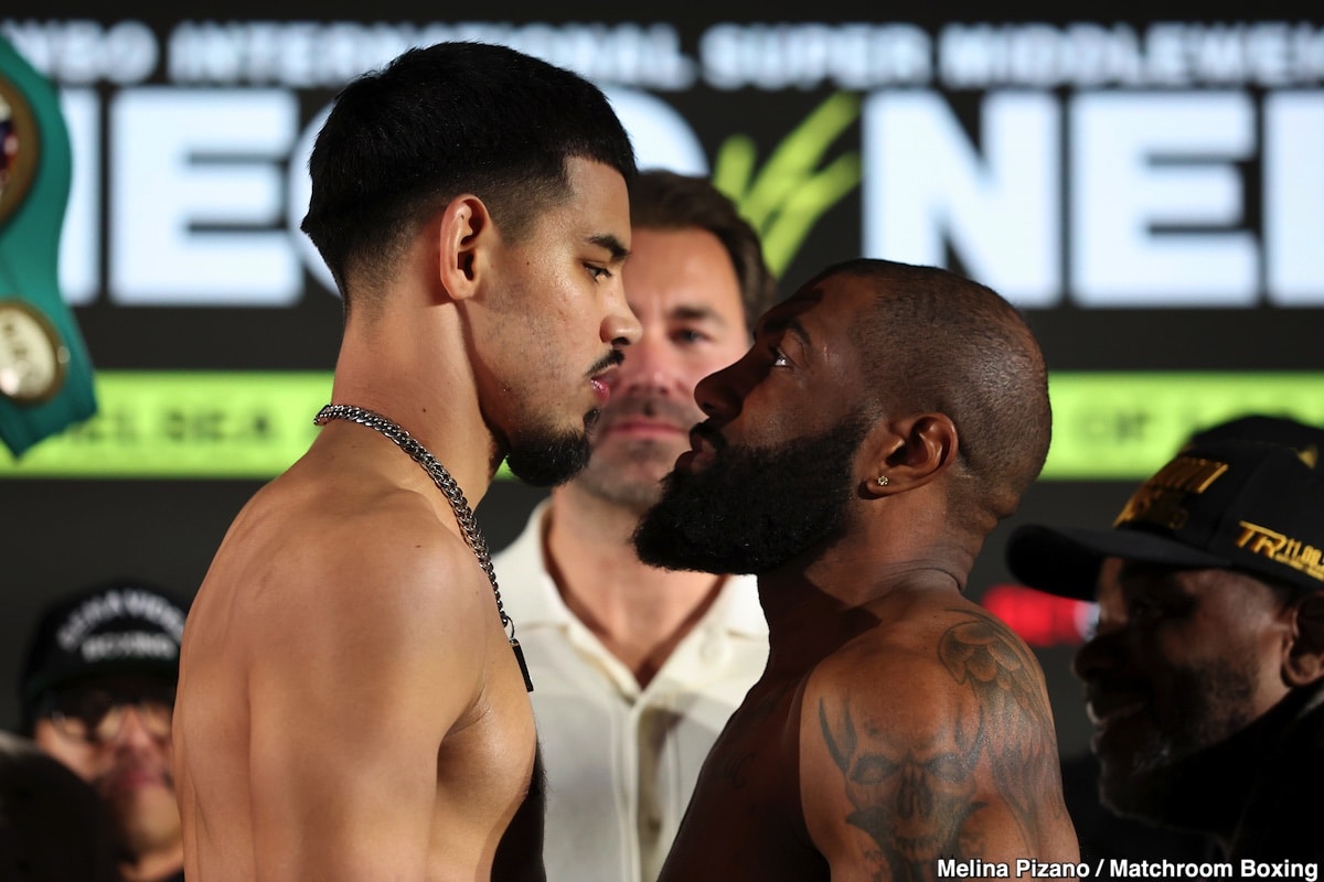 Image: Cruz vs. Salcido and Pacheco vs. Nelson - Weigh-in Results For Saturday
