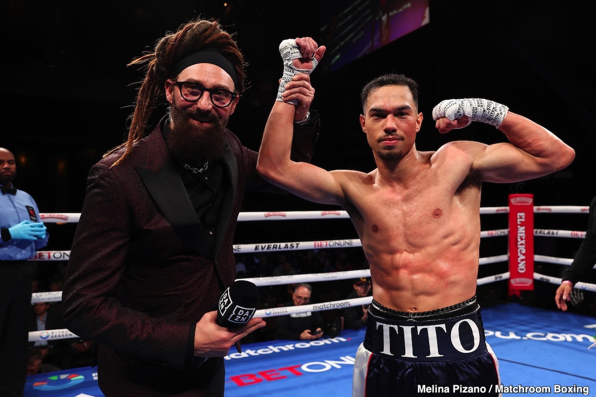 Image: Ernesto Mercado Wants Richardson Hitchins Following June 14th Event