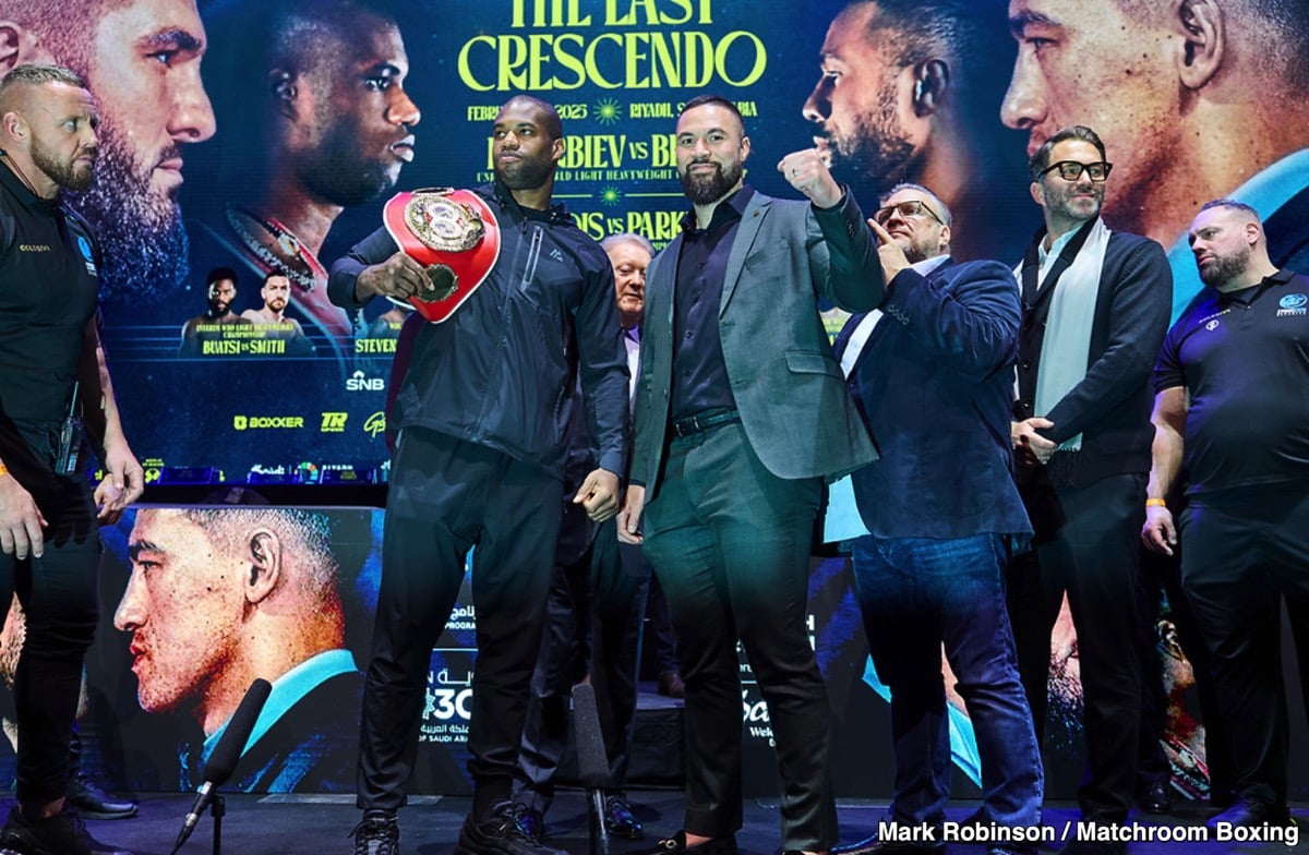 Image: Can Parker's Experience Overcome Dubois' Power in Their Riyadh Clash?