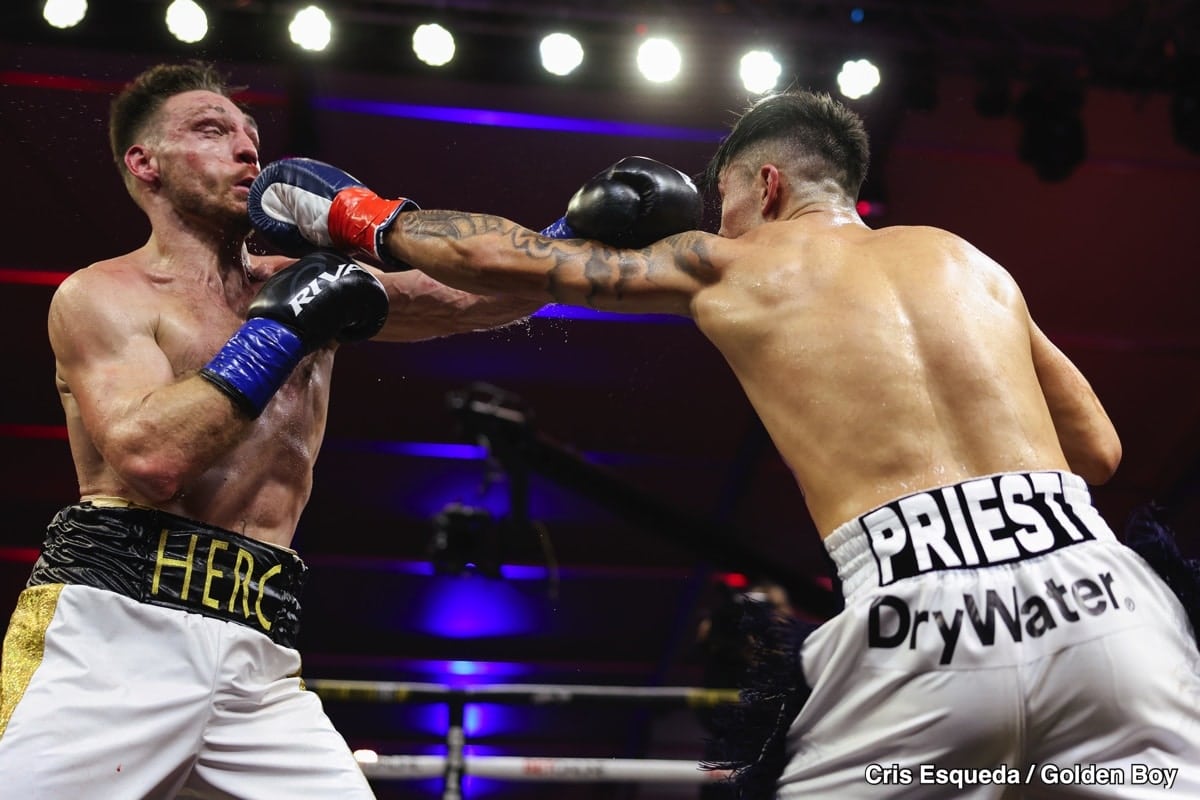 Image: Boxing Results: Eric Priest Defeats ‘Herc’ Tyler Howard