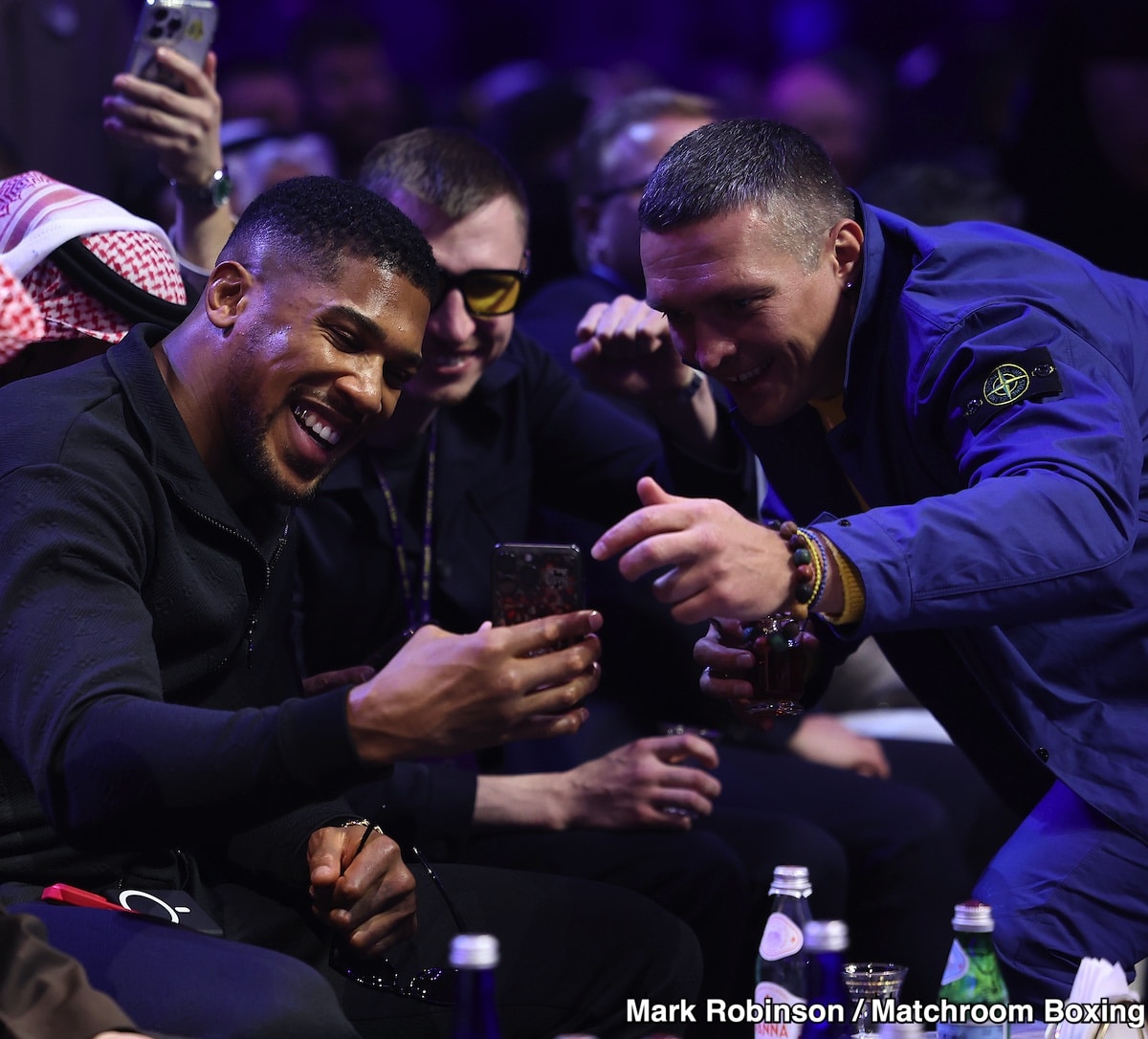 Image: Hearn: Joshua Fights Once in 2025, Awaits Fury Decision