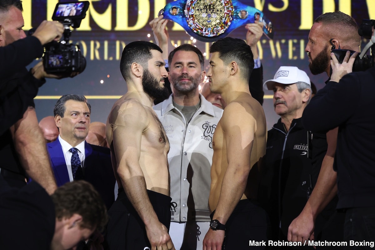 الصورة: Artur Beterbiev 175 Vs. Dmitry Bivol 174.1 - تقييم نتائج يوم السبت
