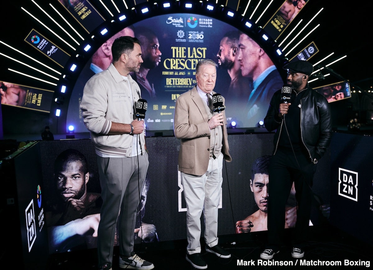 Image: Hearn Explains Schofield's Absence: Blames "Strict" Saudi Weight Rule