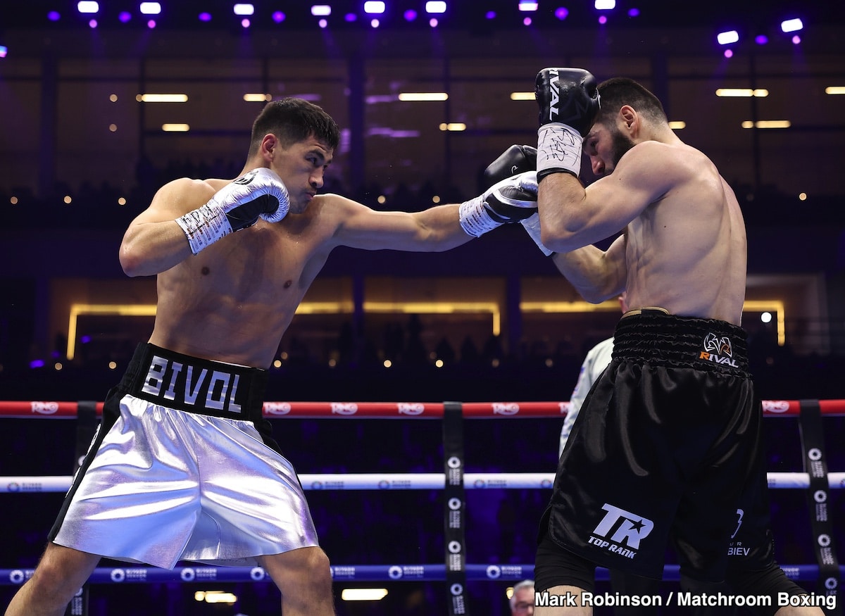 Image: Artur Beterbiev's reign ends as Dmitry Bivol claims light heavyweight titles