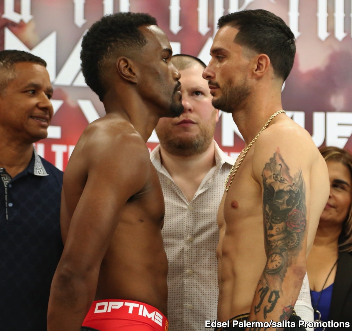 Image: IBF World Title Eliminator Matias vs Valenzuela Live on DAZN