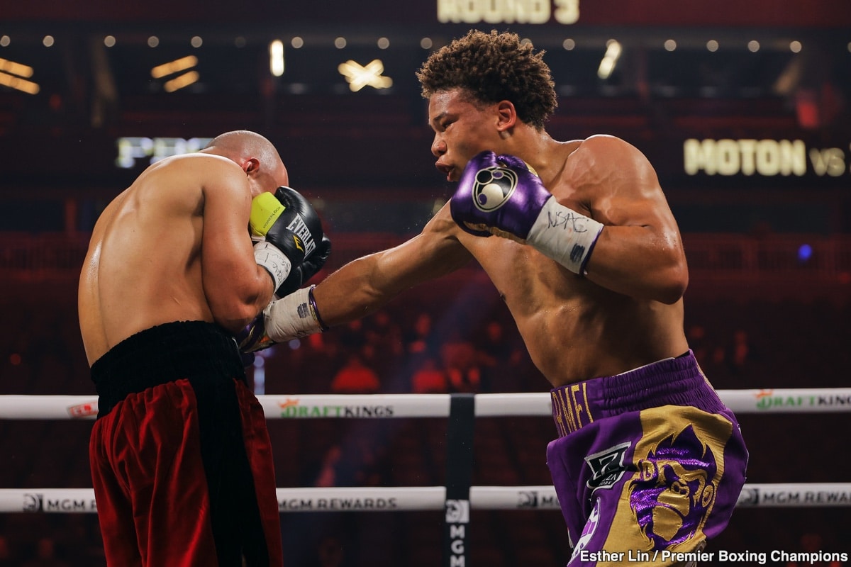 Image: Boxing Results: Moton Stops Zaldivar In The 3rd Round