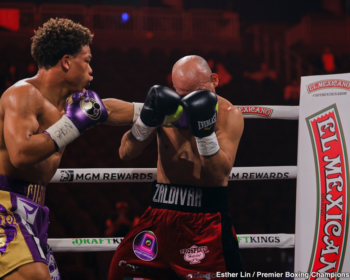 Image: Boxing Results: Moton Stops Zaldivar In The 3rd Round
