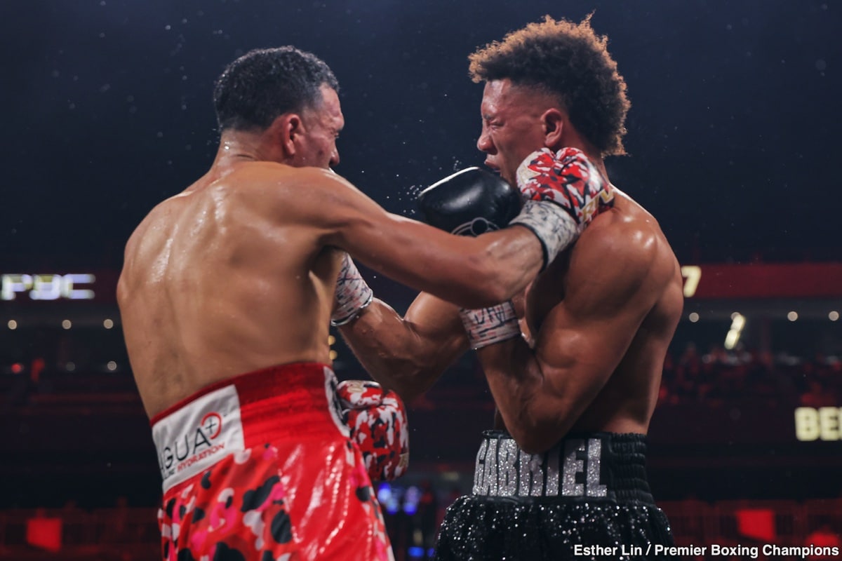 Image: Benavidez Claims "Harder Puncher" After Close Call