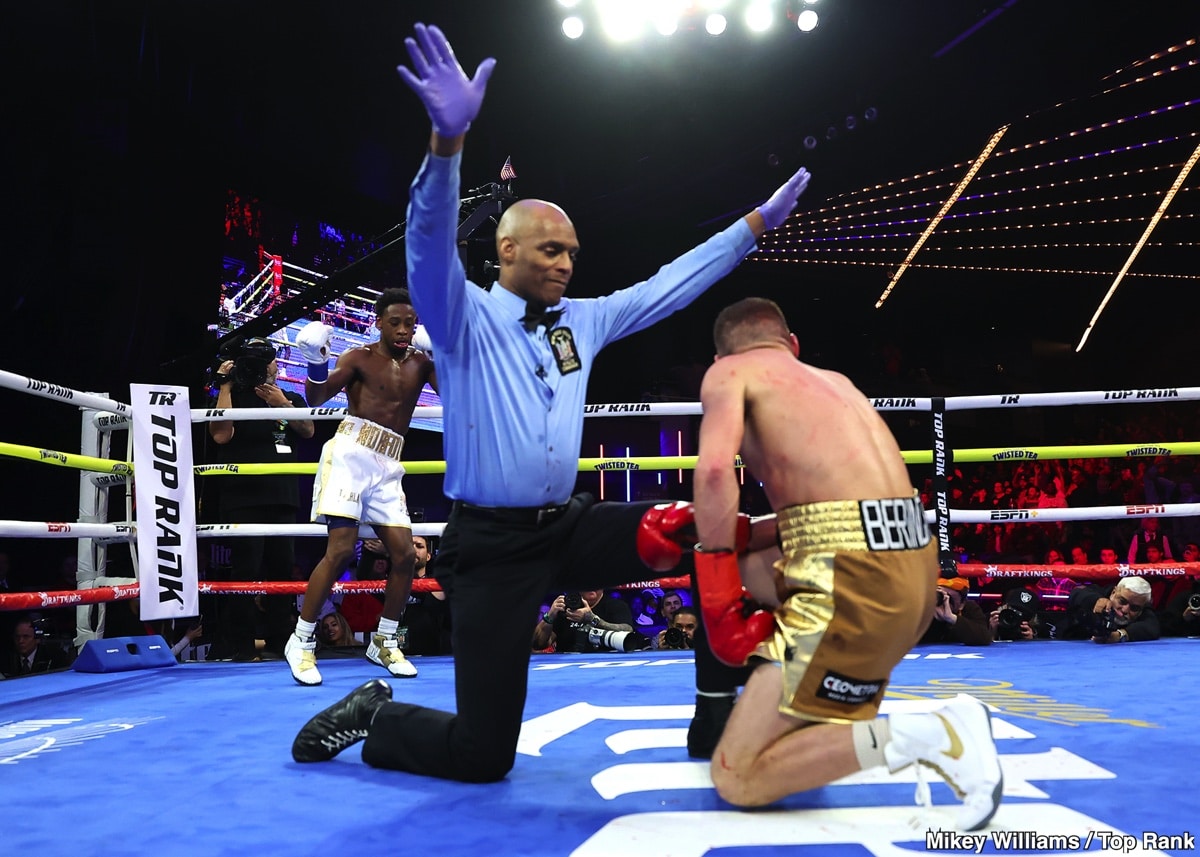 Image: Davis Stops Berinchyk, Targets Loma & Tank