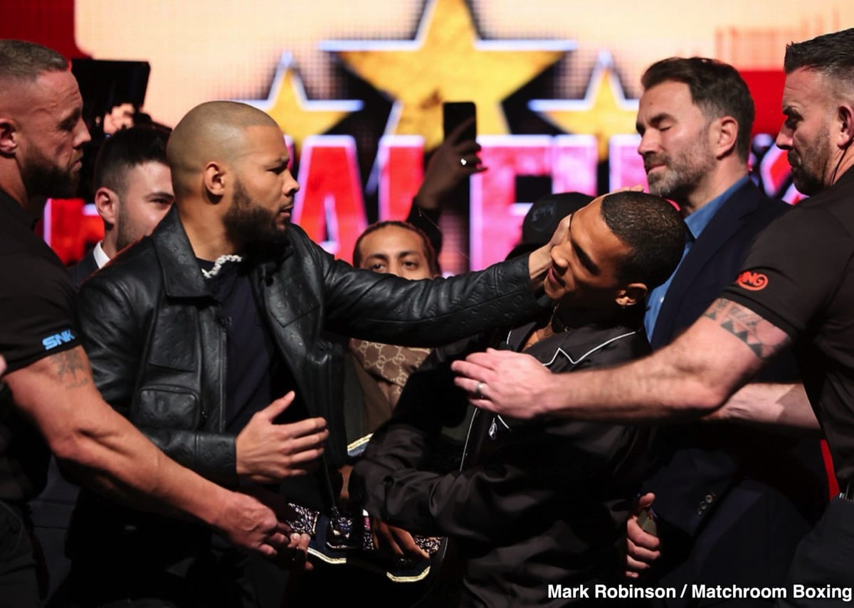 Image: Eubank Jr vs Benn Official For April 26 - Tottenham Stadium
