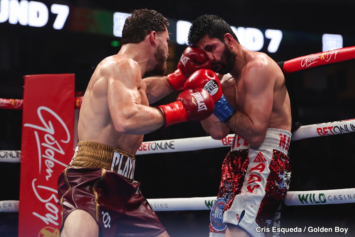 Image: De La Hoya Uses Duarte's KO to Criticize Keyshawn Davis's Performance