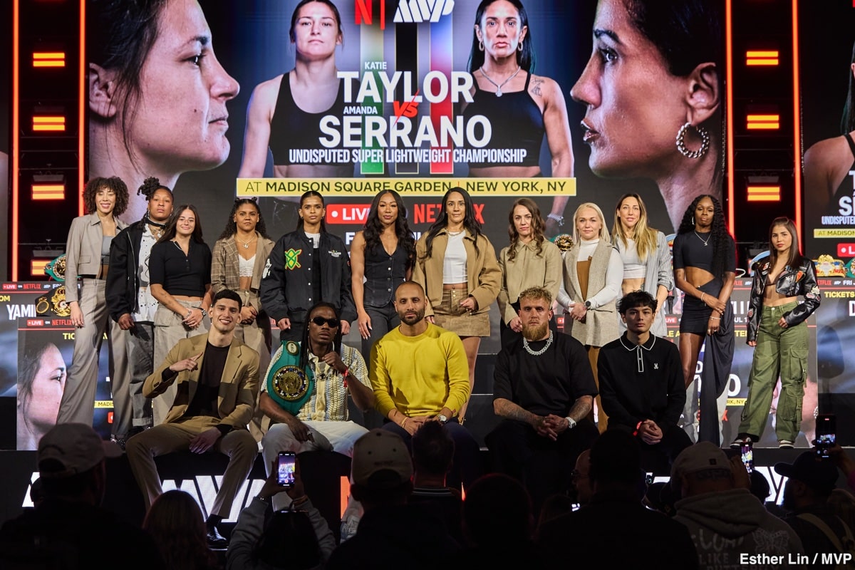 Image: Taylor vs. Serrano III Headlines Historic All-Women's Card at MSG – Press Quotes and Breakdown