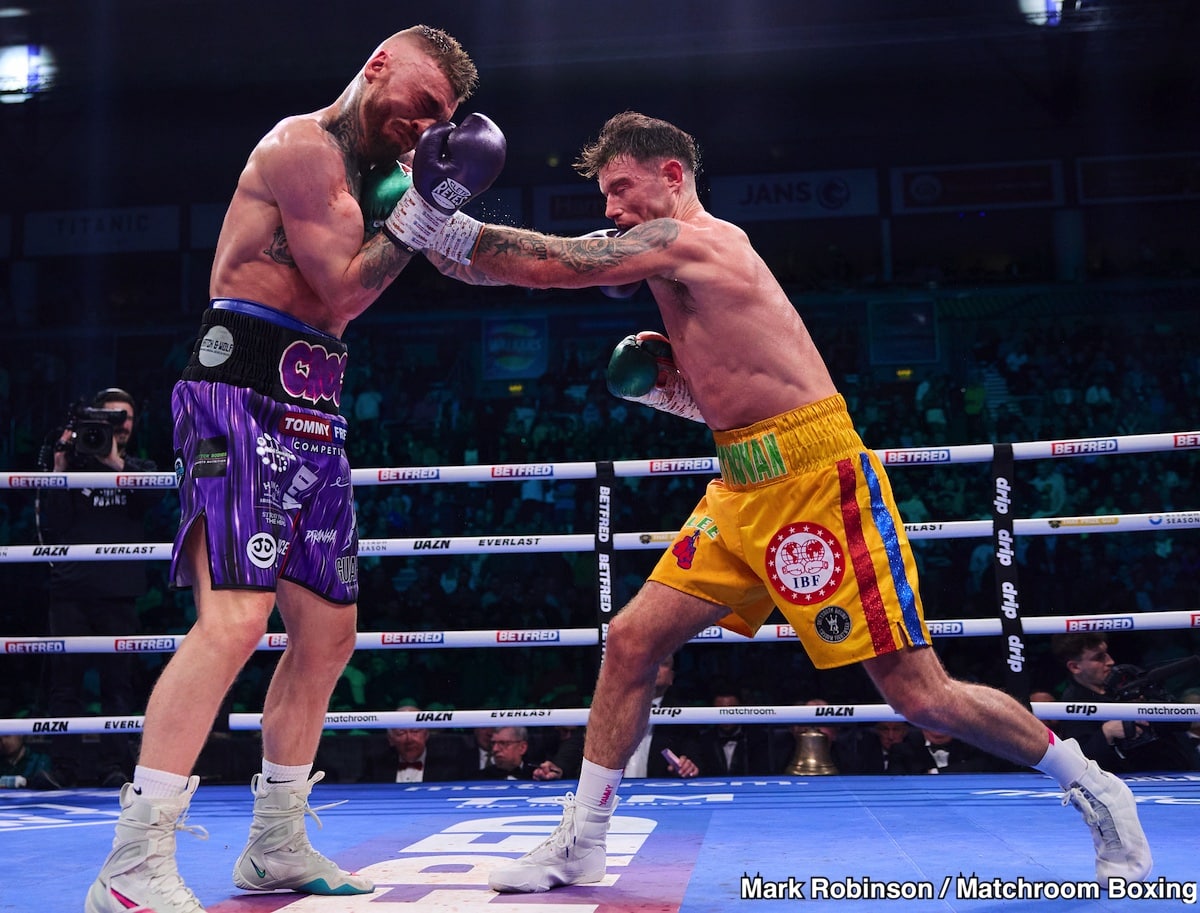 Image: Matchroom Confirms Lewis Crocker vs. Paddy Donovan Rematch for Vacant IBF Welterweight Title – Date & Venue Pending