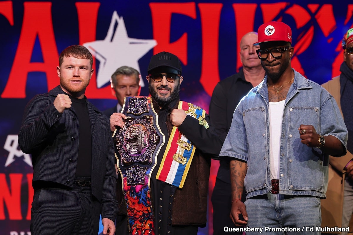 Image: Head Shake and Confusion: Alalshikh Blocks WBC Belt, Contradicts Undisputed Push for Canelo vs. Crawford
