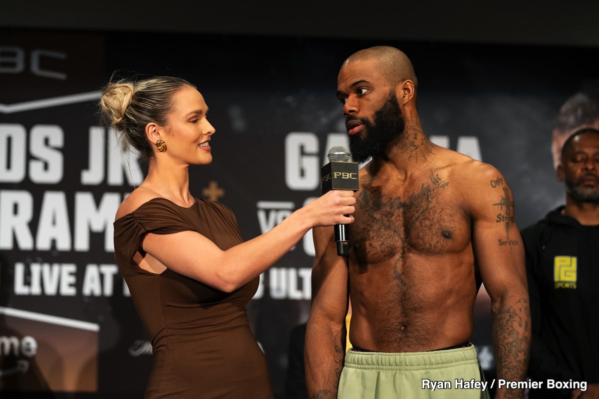Image: Sebastian Fundora 152 3/4 vs Chordale Booker 152 1/2 - Weigh-in Results for Saturday