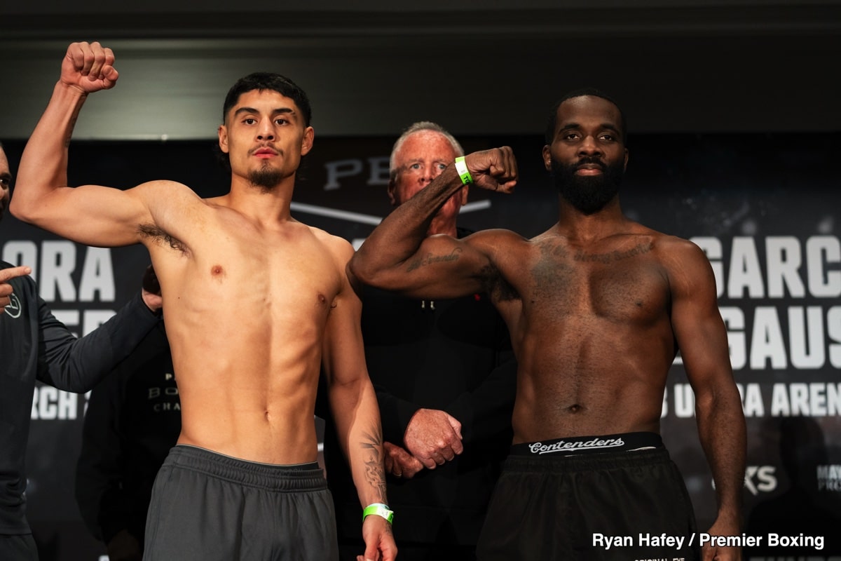 Image: Sebastian Fundora 152 3/4 vs Chordale Booker 152 1/2 - Weigh-in Results for Saturday