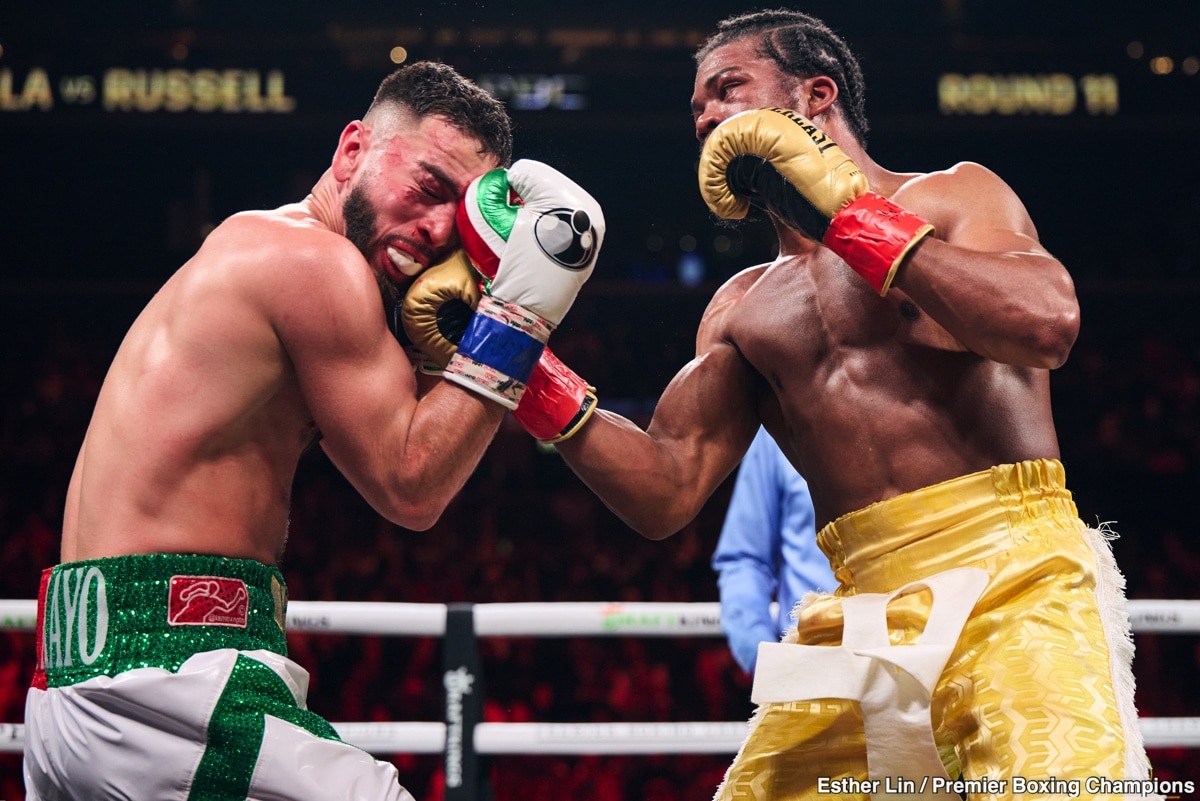 Image: Boxing Results: Gary Antuanne Russell's Dominant Display: Unseats Jose 'Rayo' Valenzuela for WBA Light Welterweight Title