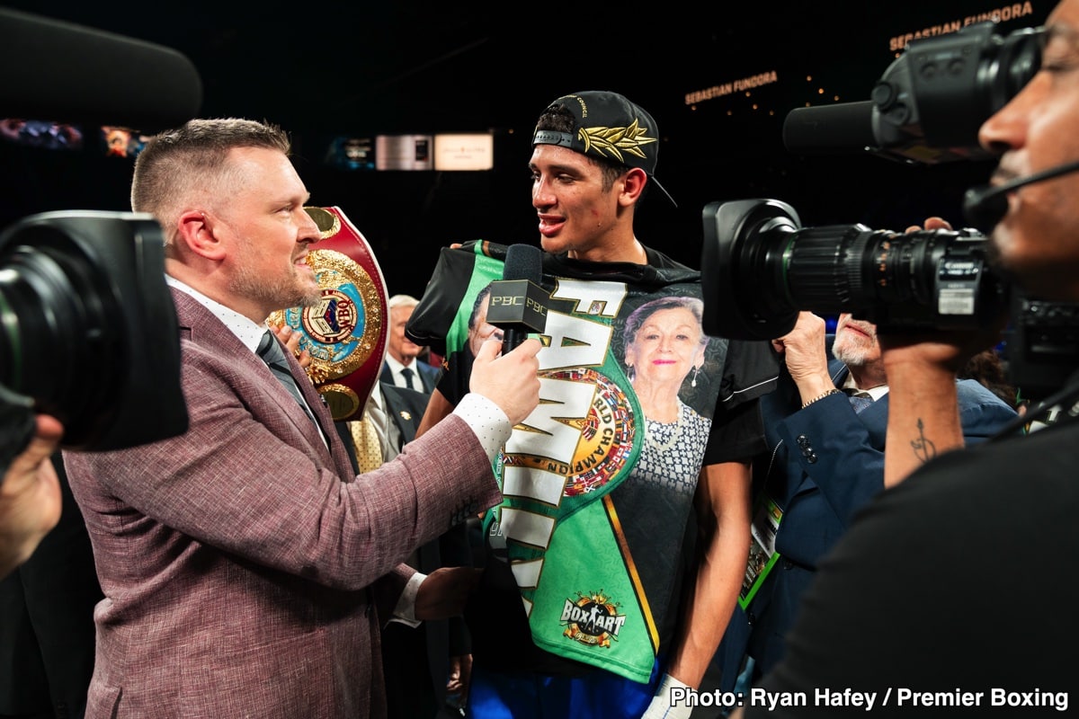 Image: Tim Tszyu Aims to Rewrite History Against Sebastian Fundora