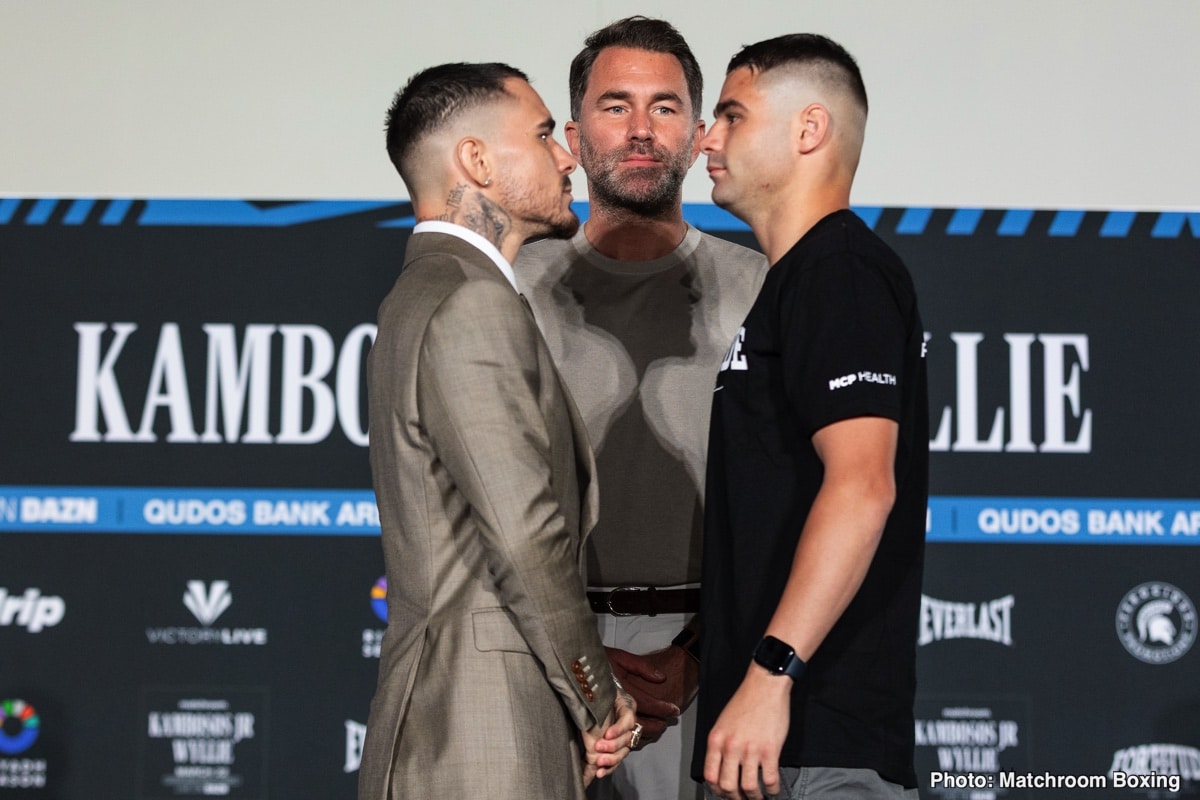 Image: Kambosos Jr. vs. Jake Wyllie: George Needing a Stellar Performance to Secure IBF Title Opportunity Against Richardson Hitchins