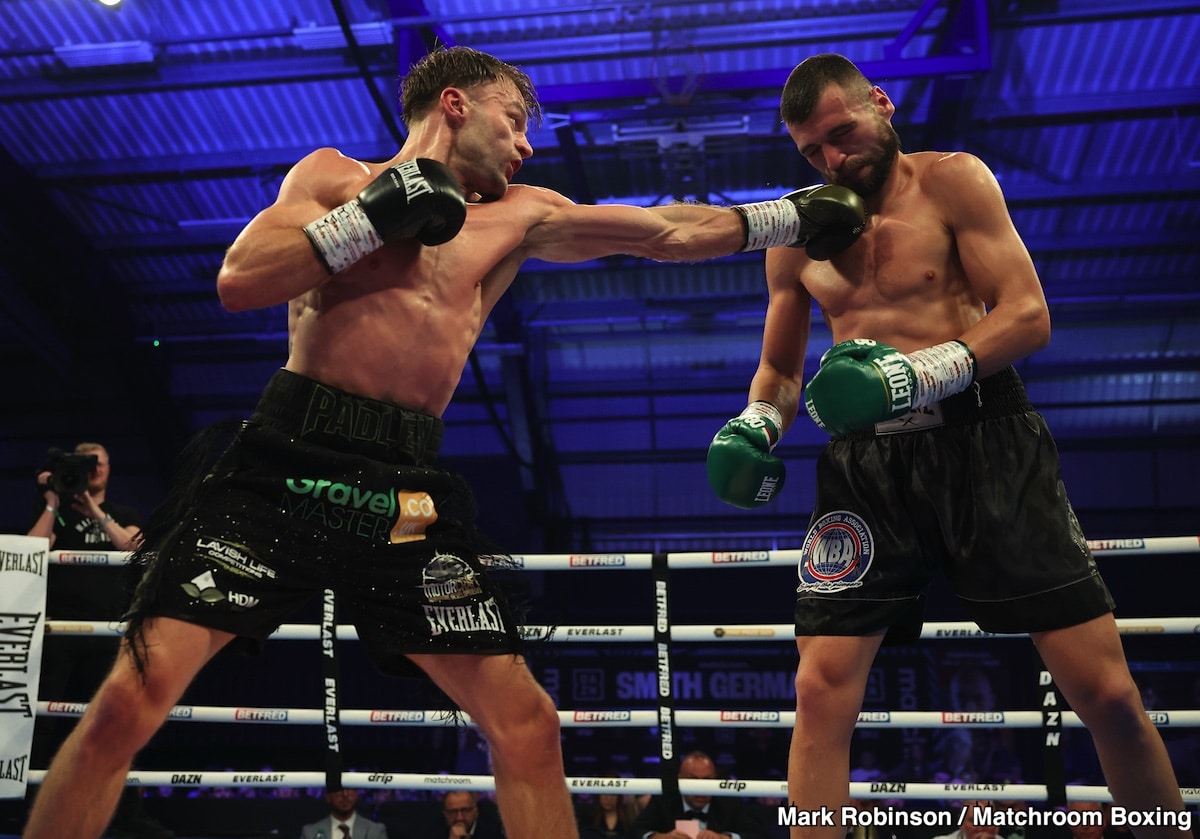 Image: Boxing Results: Josh Padley Rebounds from Shakur Stevenson Loss with Victory Over Marko Cvetanovic in Sheffield