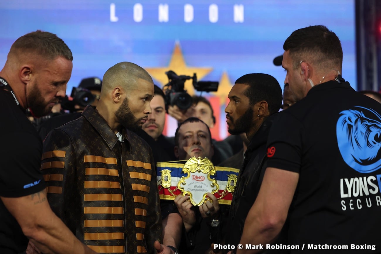 Image: Benn Faces First True Test Against Eubank Jr. on Saturday