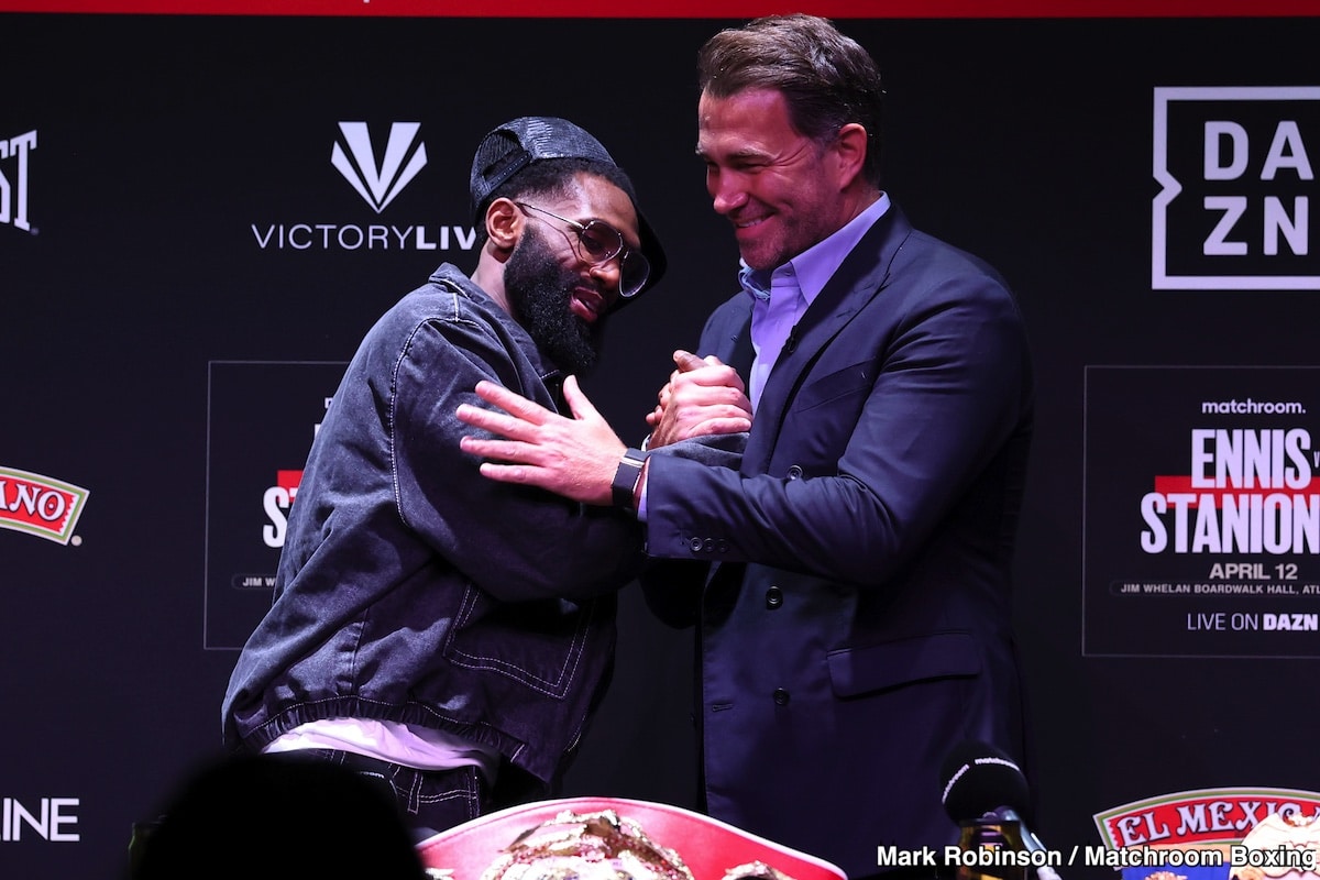 Image: Hearn Promises No Easy Night for Boots Ennis: Why Uisma Lima Could Be the Sleeper Threat at 154