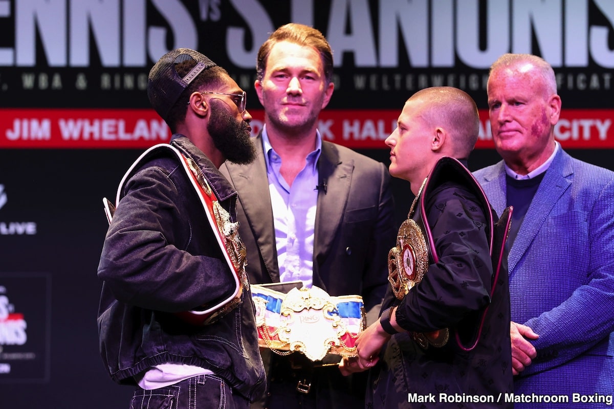 Image: Ennis vs. Stanionis: Start Time, Streaming Info, Venue, Full Fight Card